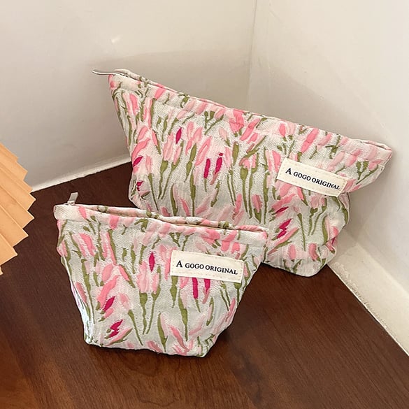 Sac pour femme en polyester, motif végétal naturel, série romantique, 1 pièce