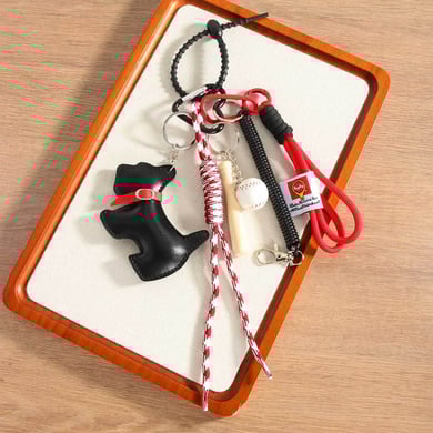 1 Piece Simple Series Daily Animal PU Women's Bag Charms h5 Picture3