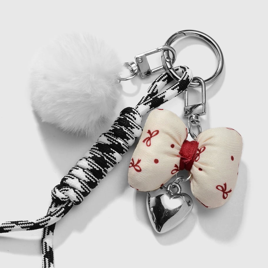 1 Piece Sweet Bow Bag Charms h5Picture6
