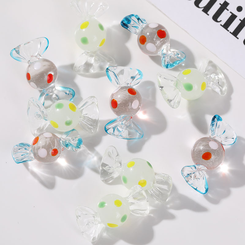Gleaming Candy Colorful Glass DIY Jewelry Beads Picture3