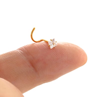 1 Piece Exquisite Zircon Women's Nose Stud h5 Picture6