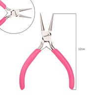 Upgraded version - glitter handle double round pliers length 12cm Picture3
