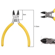 Yellow handle diagonal pliers length about 11.5cm Picture19