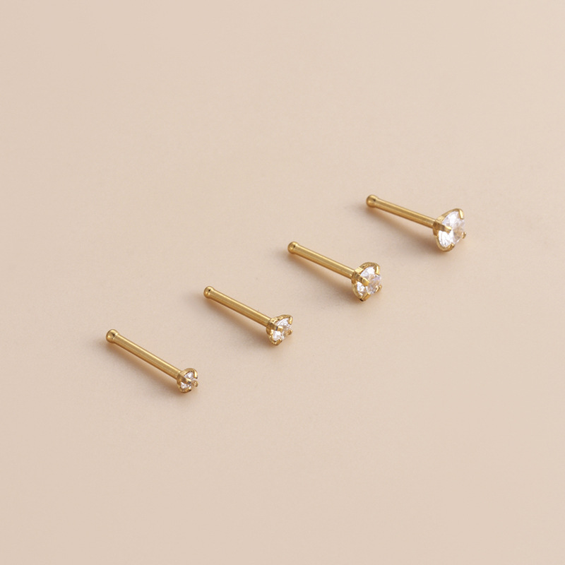 1 Piece Delicate Zircon Women's Nose Stud Picture5