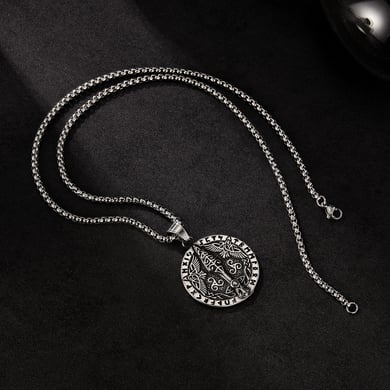 Vintage Sword Stainless Steel Men's Necklaces h5 Picture2