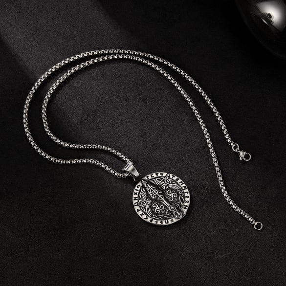 Vintage Sword Stainless Steel Men's Necklaces