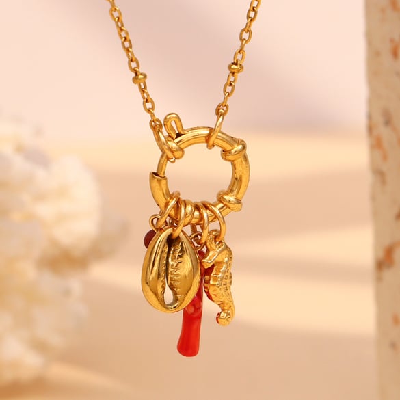 Retro Oceanic Women's Pendant Necklaces 2