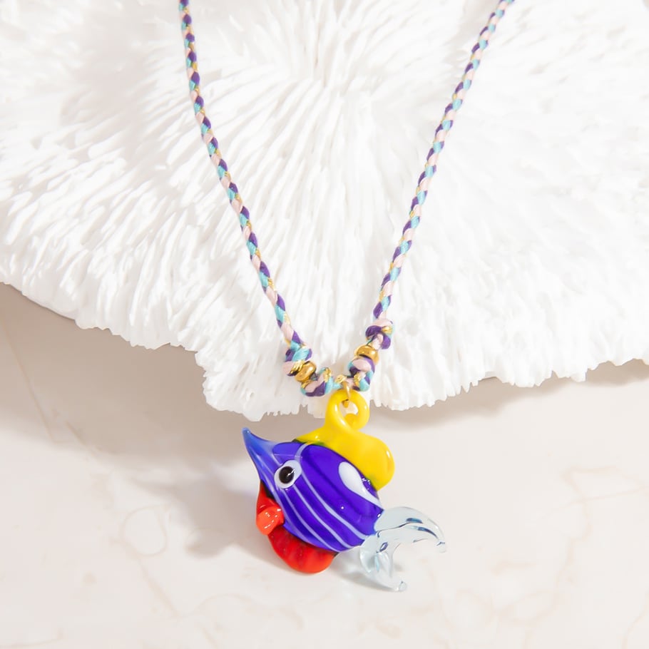 Tropical Fish Glass Women's Pendant Necklaces Picture8
