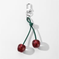 1 red cherry keychain Picture3