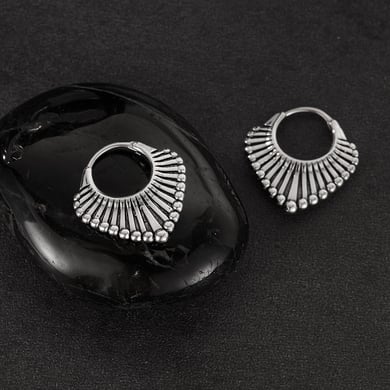 1 Piece Modern Series Fashionable Geometric Stainless Steel Men's Earrings h5 Picture4
