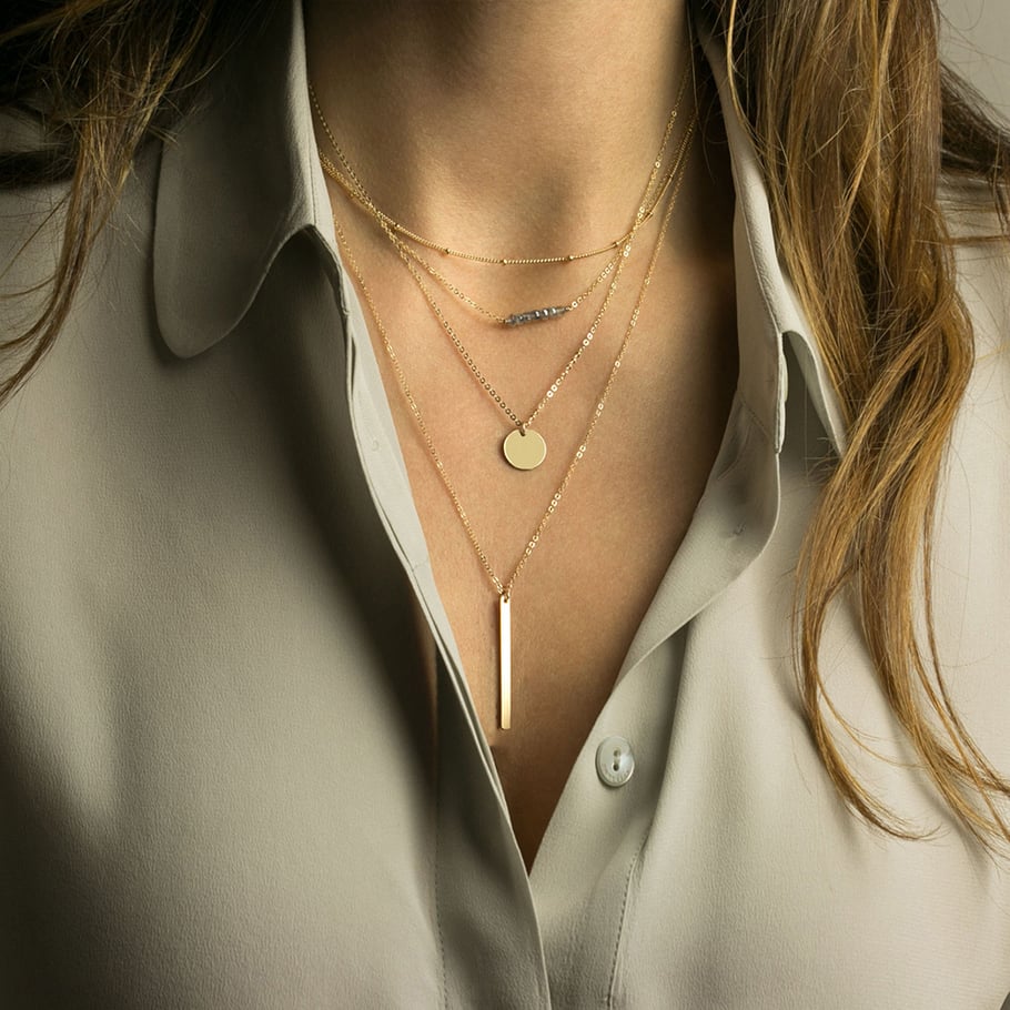 Simple Versatile Stackable Double - layer Collarbone Women's Necklaces Picture8