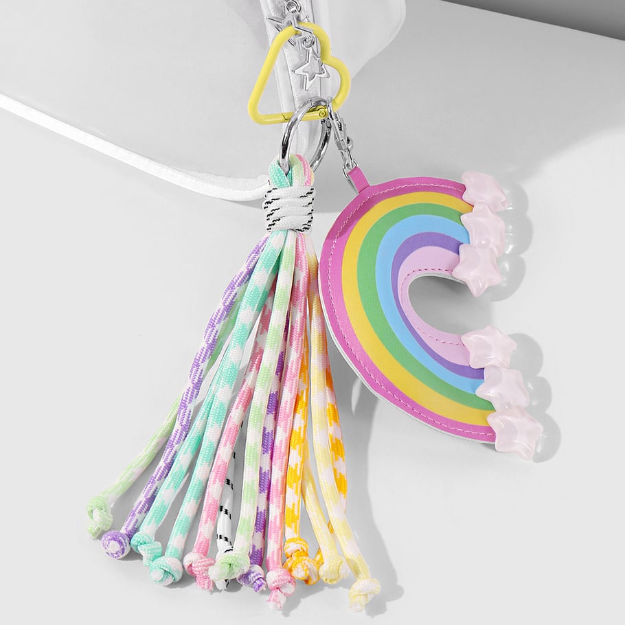 Leather Rainbow Women's Bag Charms Picture3