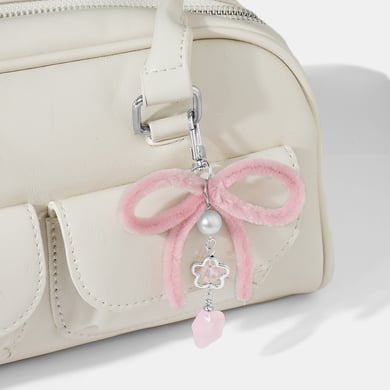 Süße Taschenanhänger mit Schleife und Knoten h5 Bild4