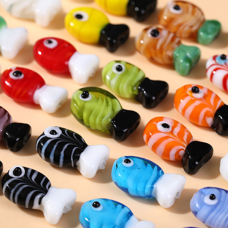 Oceanic Whimsical Fish Glass DIY Jewelry Beads Picture5