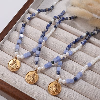Nature Beads Necklaces h5 Picture2