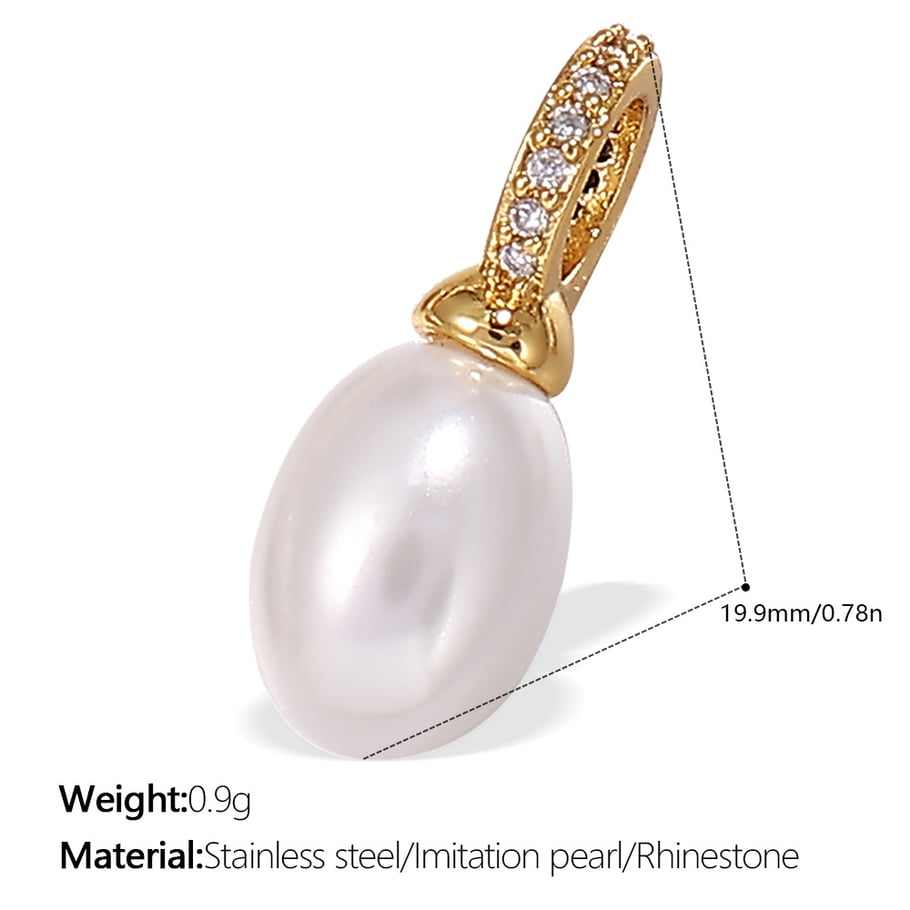 Klassische Seestern Gold Farbe Künstliche Perle frauen Anhänger 