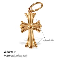 PJ373G Gold Pendant Picture3