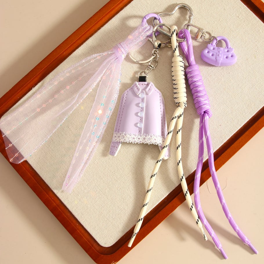 Fashion Mini Small Bag Tassel Women's Bag Charms 