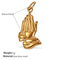 PJ321G Gold Pendant Picture14