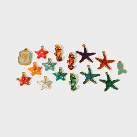 Pendentifs pour femmes en acier inoxydable, série romantique, motif animal quotidien, 1 pièce