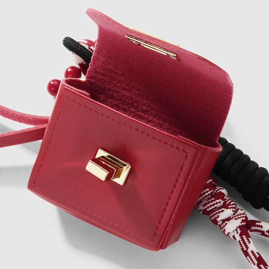 Retro Mini Bag Shape Bag Charms Picture8