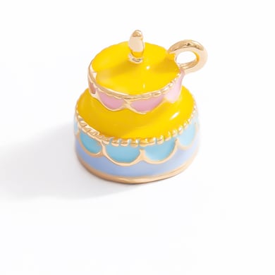 Cute Plant Alloy Gold Color DIY Pendants h5 Picture6