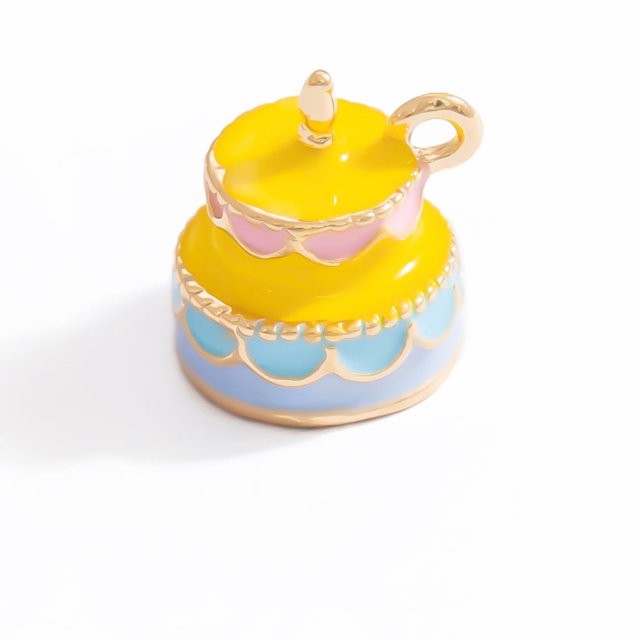 Cute Plant Alloy Gold Color DIY Pendants Picture6
