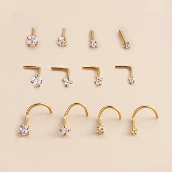 1 Piece Delicate Zircon Women's Nose Stud 2