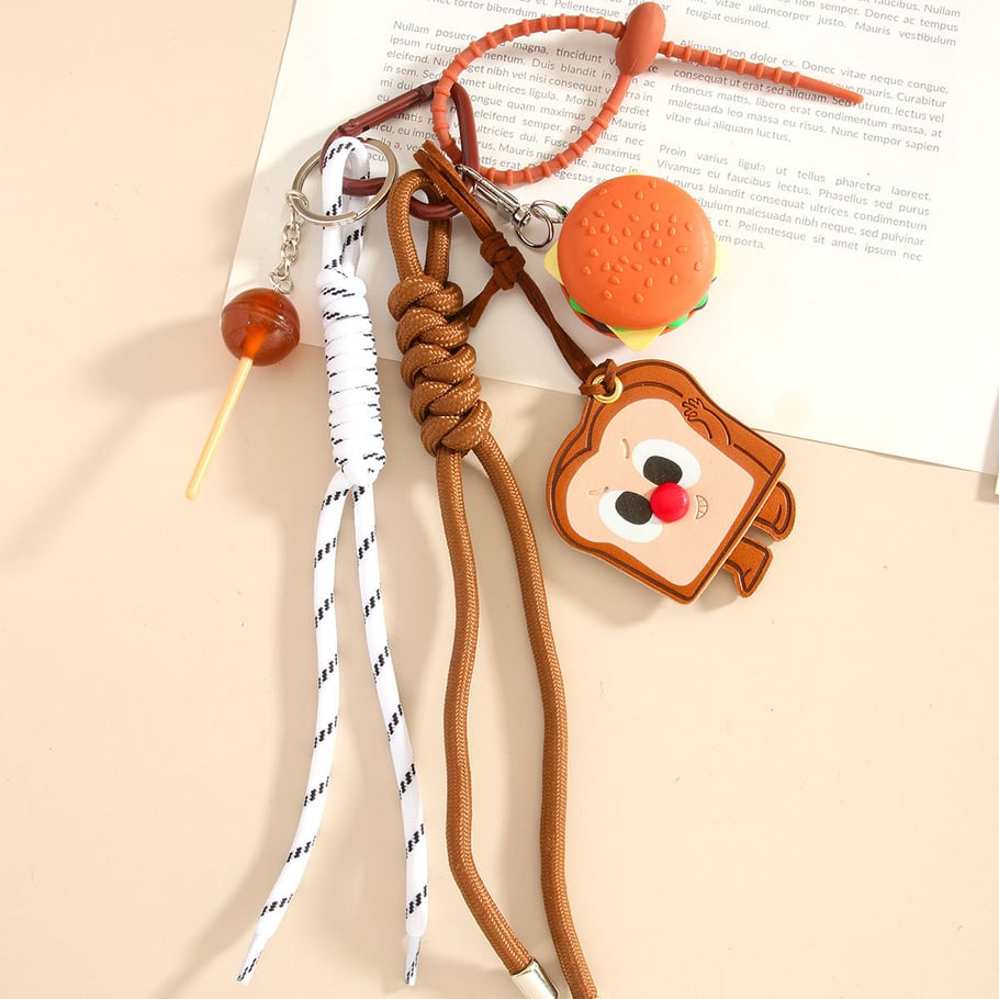 1 Piece Simple Series Casual Figure PU Women's Bag Charms Picture3