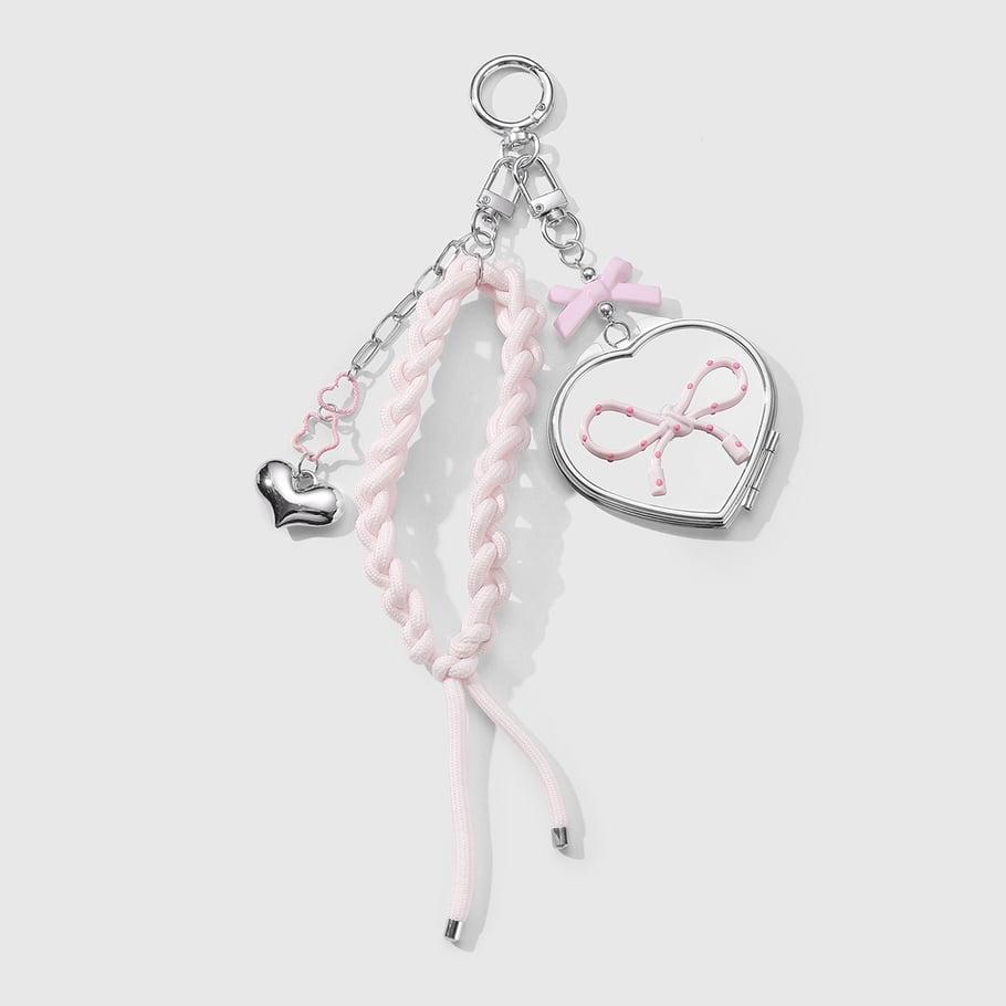 Süße Taschenanhänger mit Schleife und Knoten Bild2