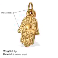 PJ319G Gold Pendant Picture16
