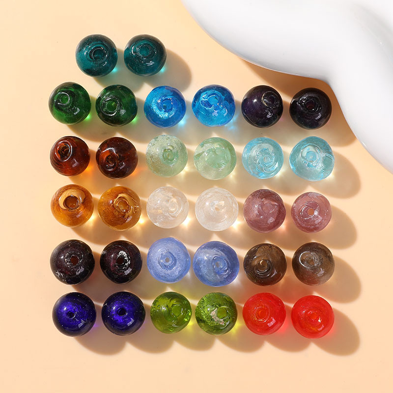 1 Piece Daily Annular Glass DIY Jewelry Beads h5Picture2