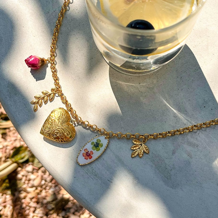 Ins Style Heart Stainless Steel Gold Color Pendant Necklaces Picture5