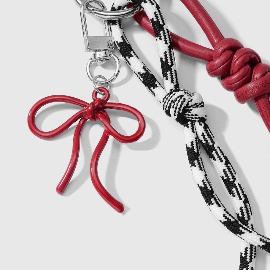Retro Bow Knot Bag Charms Picture5
