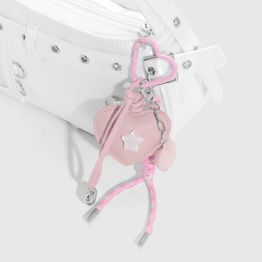 Ins style Heart Shape Bag Charms Picture6