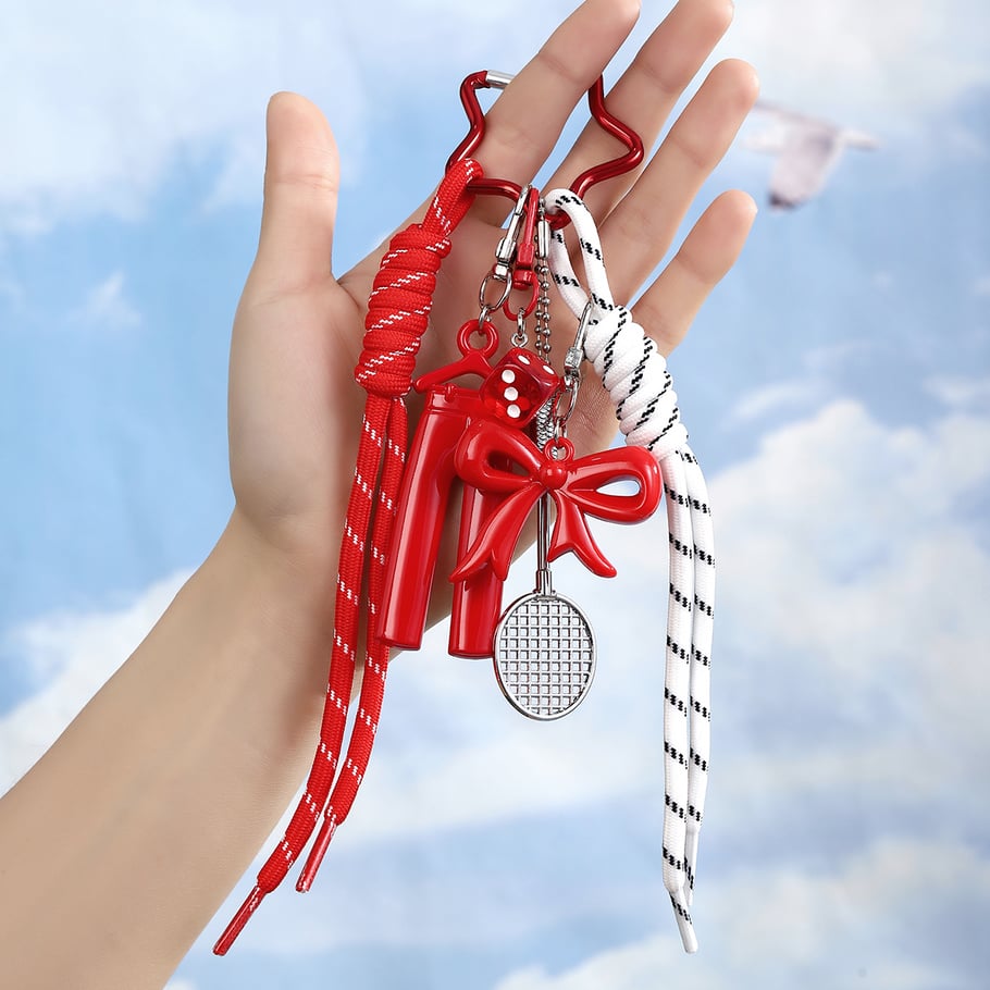 Sport Style Badminton Racket Bag Charms Picture4