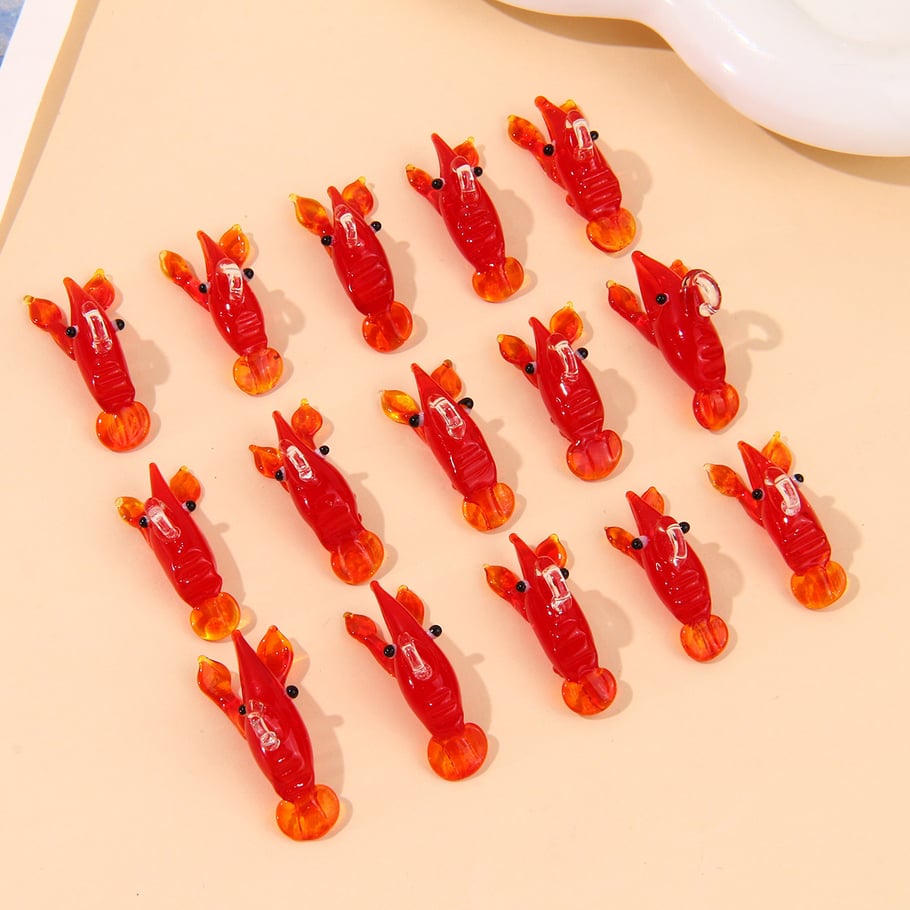 1 Piece Vacation Lobster Glass DIY Jewelry Beads Picture3