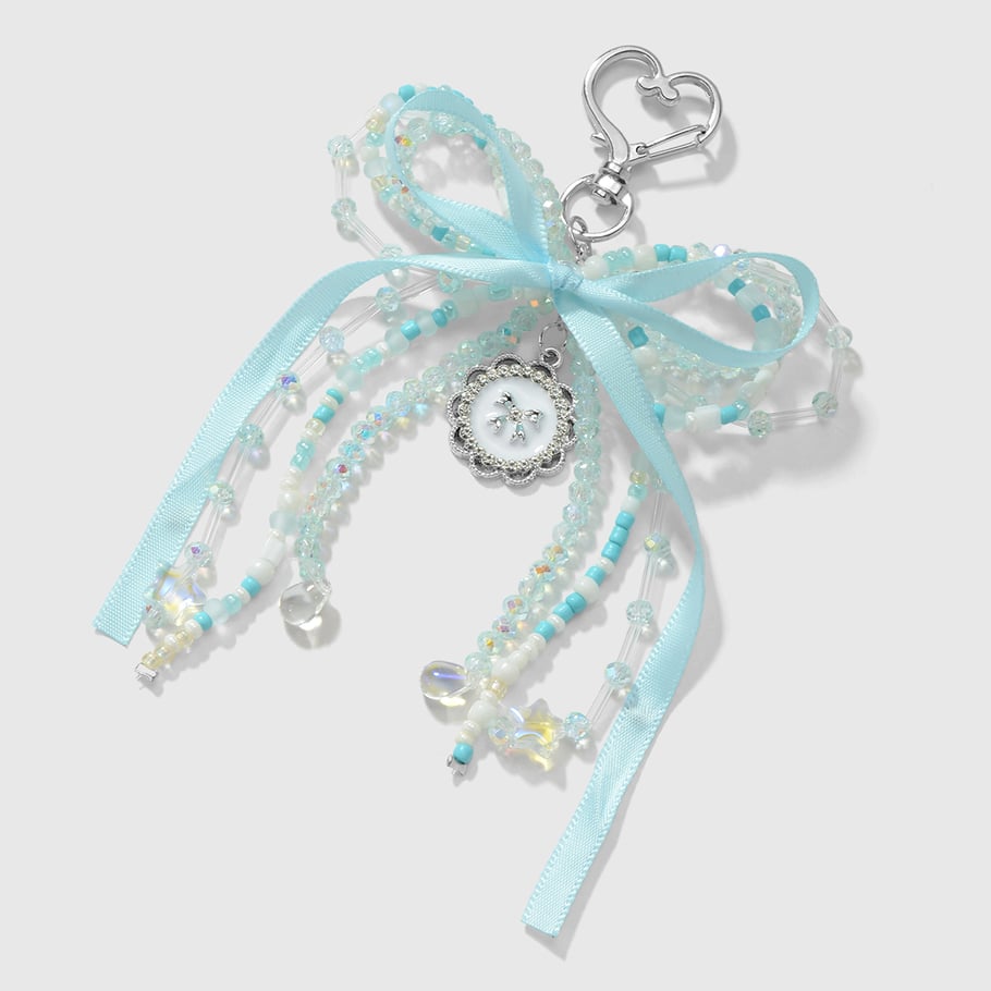Sweet Beaded Bow Bag Charms Picture9
