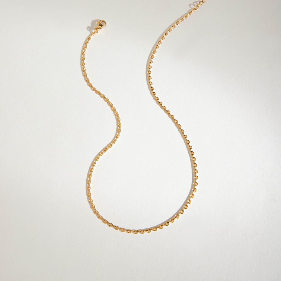 1 Piece Chain Stainless Steel Gold Color  Women's DIY Chain Necklaces Picture5
