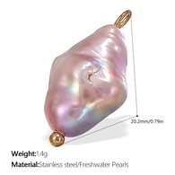 PJ361CRG Colored Freshwater Pearl Pendant Picture11