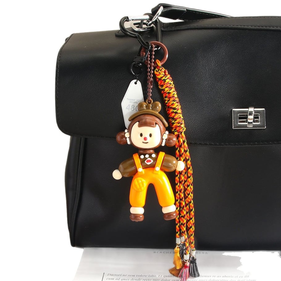 1 Piece Simple Series Cute Figure PVC Women's Bag Charms Picture5