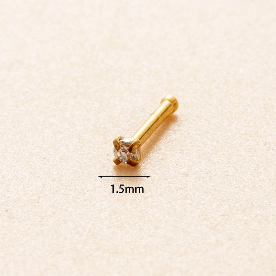 1 Piece Delicate Zircon Women's Nose Stud Picture2