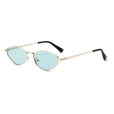 1 Pair Simple Series Daily Solid Color Metal Women's Sunglasses h5 Picture4