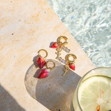 Ins Style Flower Drop Earrings h5 Picture2