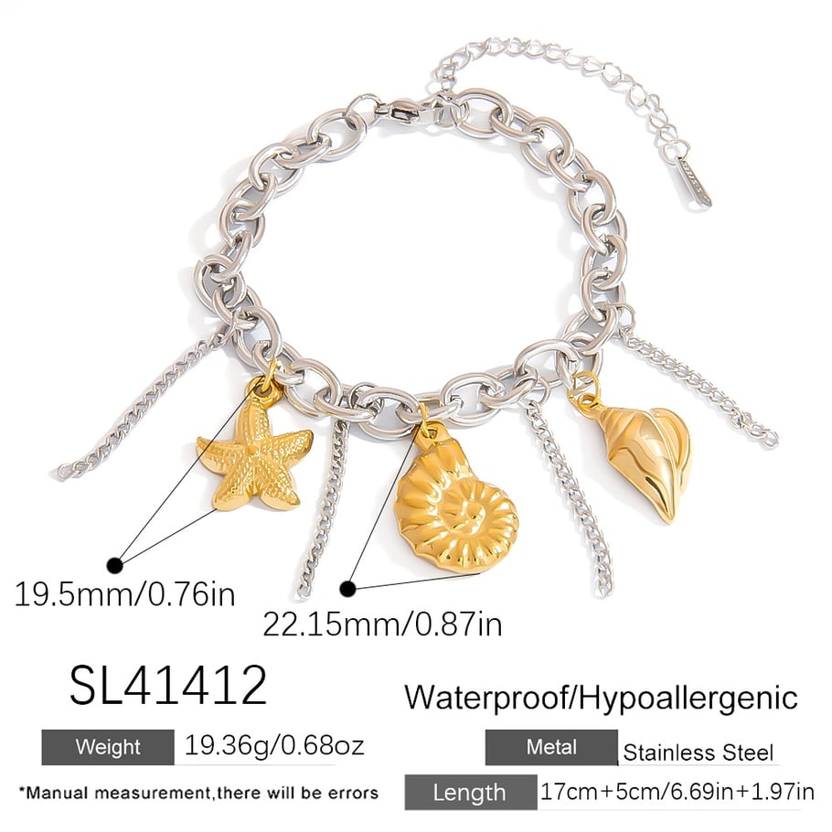 Ocean Series Starfish - Shell Women's Bracelet Picture2