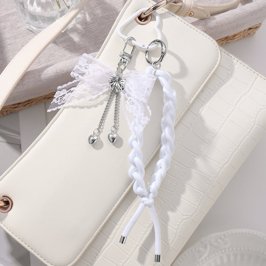 Taschenanhänger mit Schleife und Knoten Bild8
