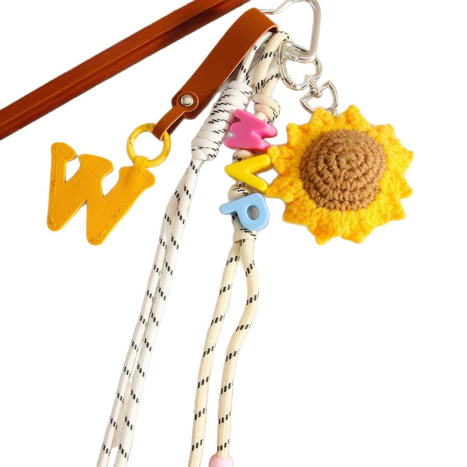 1 Piece Simple Series Sweet Sunflower Women's Bag Charms Picture6