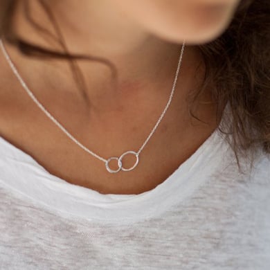 Simple Versatile Stackable Double - layer Collarbone Women's Necklaces h5 Picture6