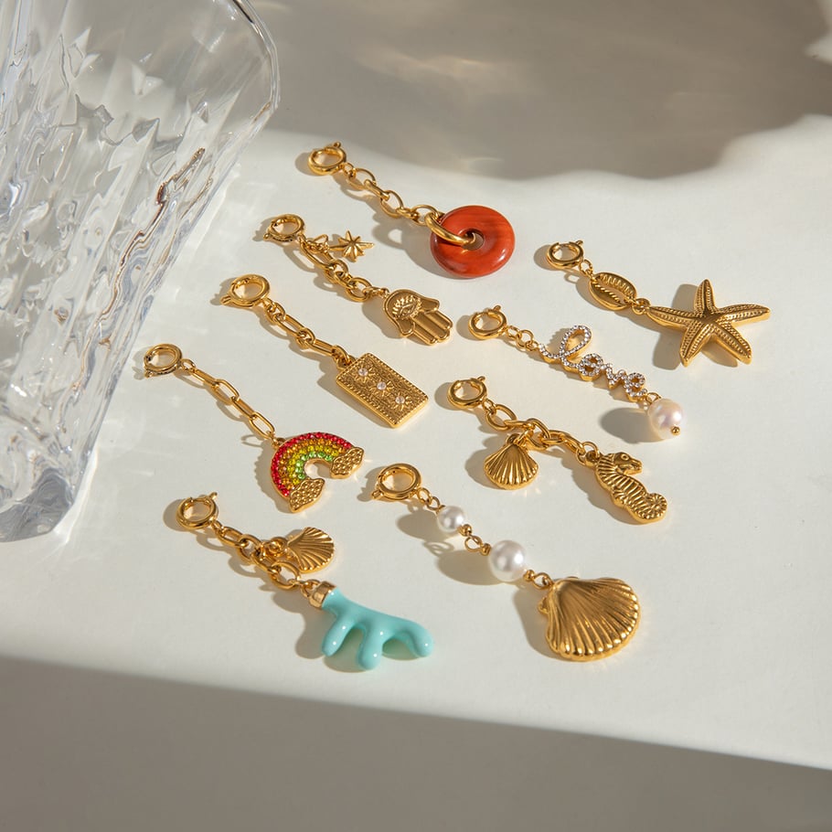 Oceanic Stainless Steel Bikini Pendants Picture3