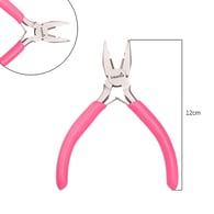 Upgraded version - shiny powder handle steel pliers length 12cm Picture7